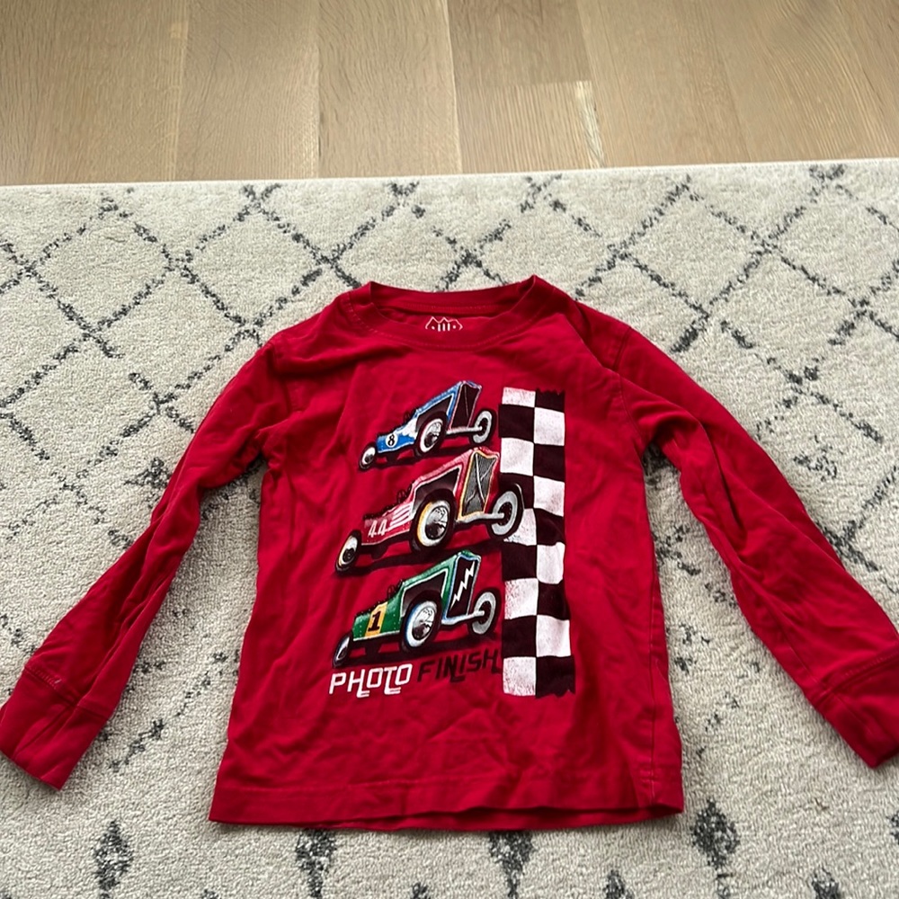 Wes and Willy boys long sleeve tee 3T